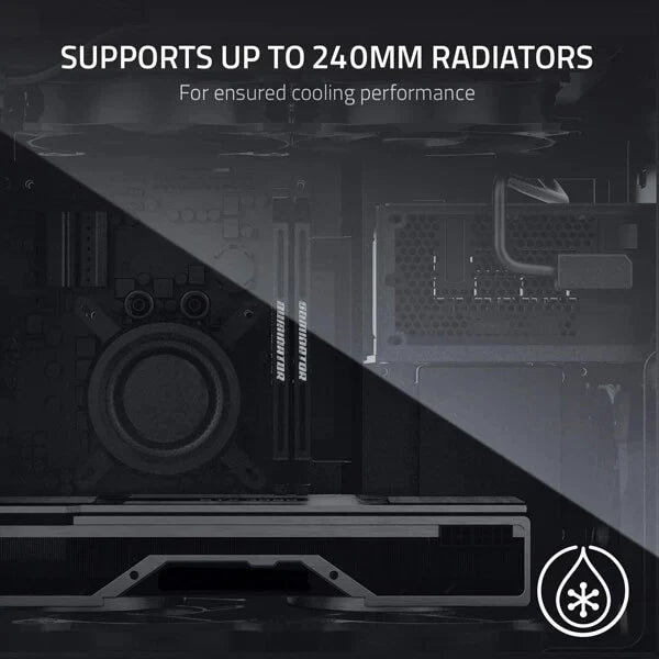RAZER Tomahawk RGB ITX Mini Tower Cabinet (Black)