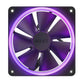 NZXT F120RGB DUO - 120MM DUAL-SIDED RGB FAN - TRIPLE PACK (BLACK) W/RGB CONTROLLER- RF-D12TF-B1