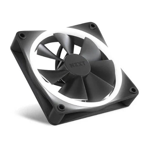 NZXT F120 RGB Duo 120mm with the RGB Controller Cabinet Fan Black (Triple Pack)