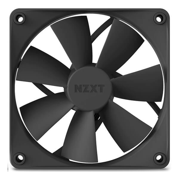 NZXT F120P 120mm Non-RGB Cabinet Fan (Black) (Single Pack)