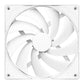 NZXT 140MM QUIET AIRFLOW FANS - SINGLE PACK (WHITE) - RF-Q14SF-W2