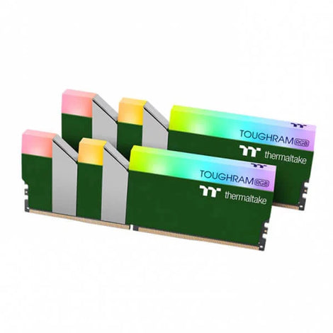 THERMALTAKE Toughram RGB 16GB ( 8GB x 2 ) 3600MHz DDR4 RAM ( Racing Green ) ( CL18 )