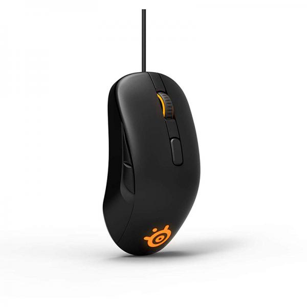 STEELSERIES Rival 105 Prism RGB Wired Ergonomic Gaming Mouse ( RIVAL-105 ) ( 4000DPI / 6 Macro Button ) ( Black)
