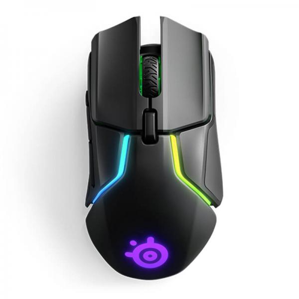 STEELSERIES Rival 650 Wireless Ergonomic Gaming Mouse ( RIVAL-650-WIRELESS ) ( 12000DPI / 7 Macro Button ) ( Black )