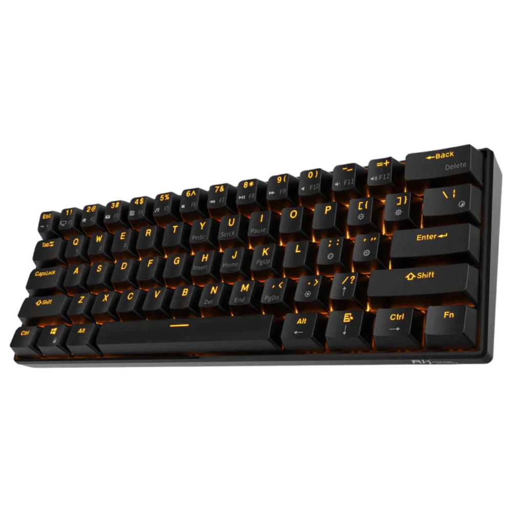 ROYAL KLUDGE RK61 60% Wireless Mechanical Gaming Keyboard ( Black ) ( Brown Switch )