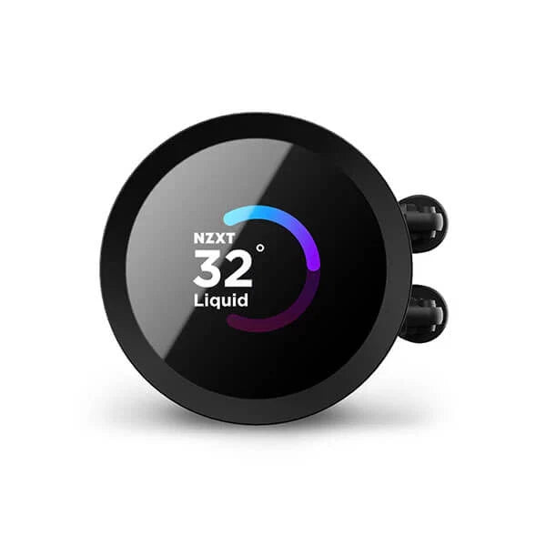 NZXT Kraken 240mm RGB CPU Liquid Cooler (With LCD Display) (Black)