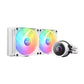 NZXT Kraken 240mm RGB CPU Liquid Cooler (With LCD Display) (White)