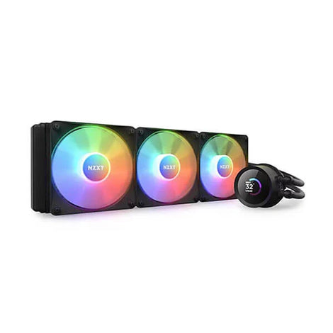NZXT Kraken RGB 360mm CPU Liquid Cooler (With LCD Display) (Black)