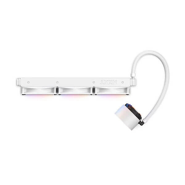NZXT Kraken Elite RGB 360mm CPU Liquid Cooler (with LCD Display) (White)