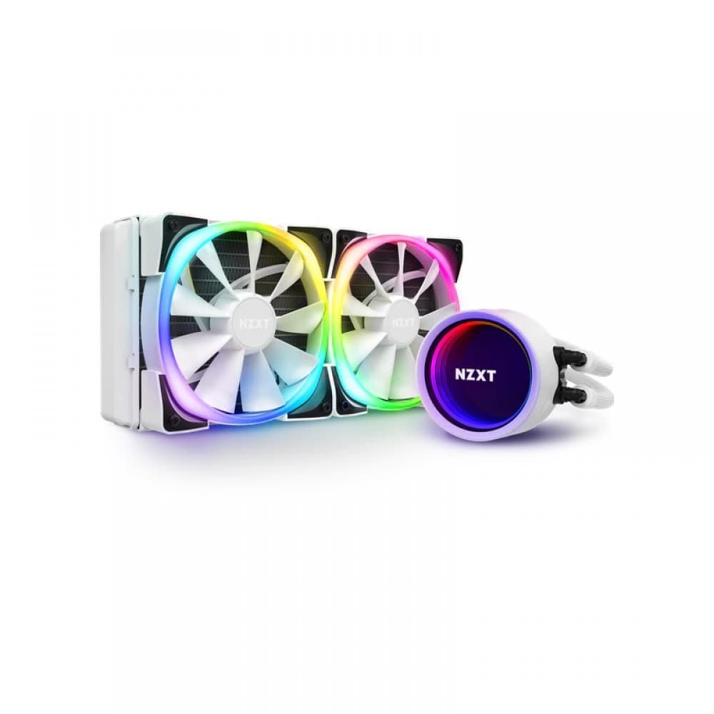 NZXT Kraken X53 RGB 240mm CPU Liquid Cooler (White)