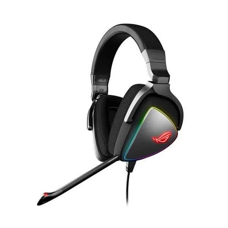 ASUS ROG Delta RGB USB Wired Gaming Headphone ( Black ) ( PC / Playstation / Mobile / Xbox )