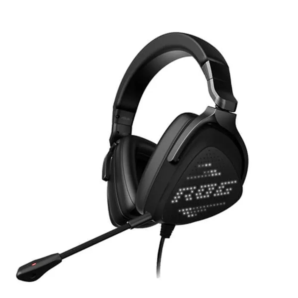 ASUS ROG Delta S Animate USB Wired Virtual 7.1 Surround sound Gaming Headphone ( Black ) ( PC / Playstation / Mobile / Xbox )