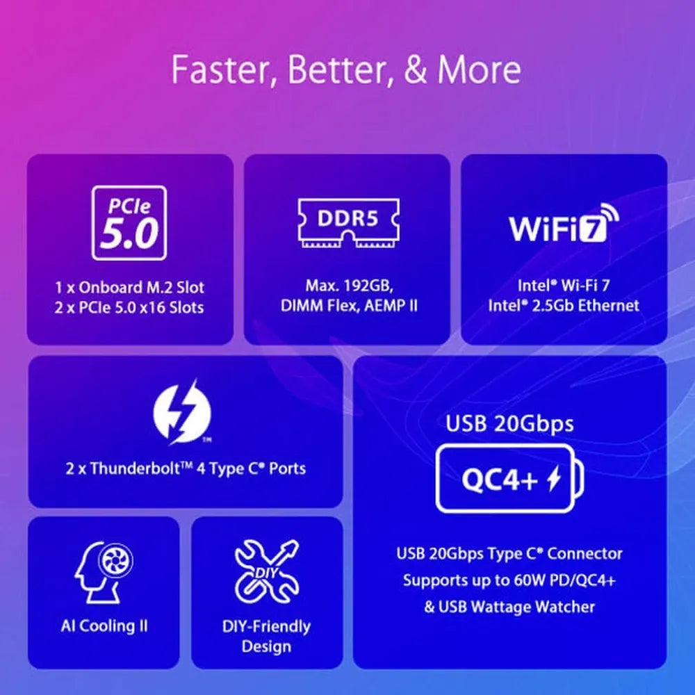 ASUS ROG Maximus Z790 Dark Hero Wifi DDR5 Intel Motherboard