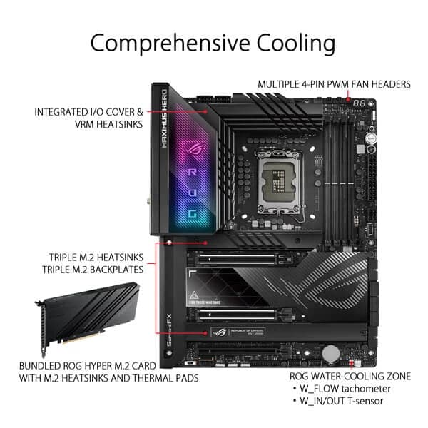 ASUS ROG Maximus Z790 Hero Wifi DDR5 Intel Motherboard