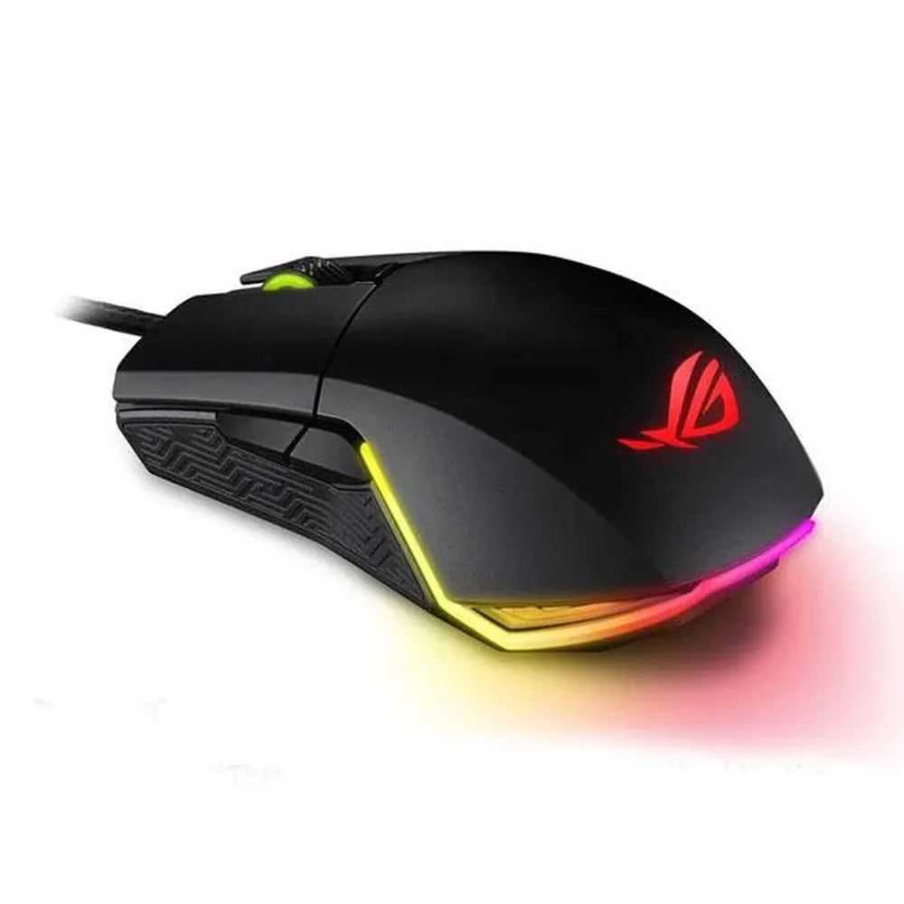 ASUS ROG Pugio Wired Ambidextrous Gaming Mouse ( ROG-PUGIO ) ( 7200DPI / 6 Macro Buttons ) ( Black )
