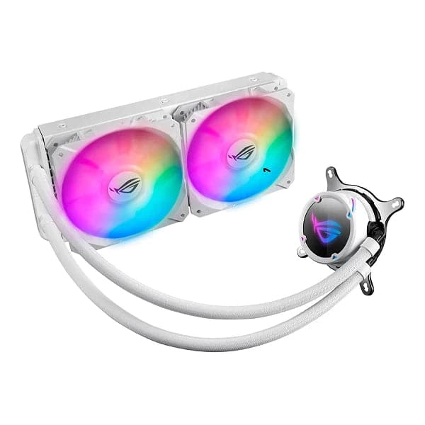 ASUS ROG Strix LC 240 RGB Edition 240mm CPU Liquid Cooler (White)