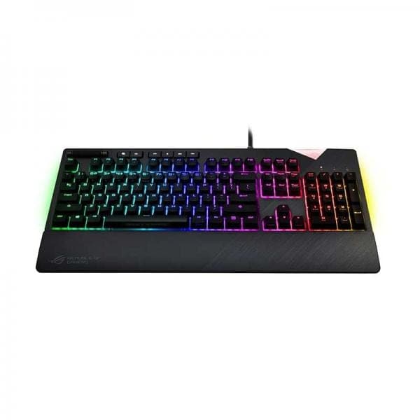 ASUS ROG Strix Flare Full Size Mechanical Gaming Keyboard ( Black) ( Cherry MX Red Switch )