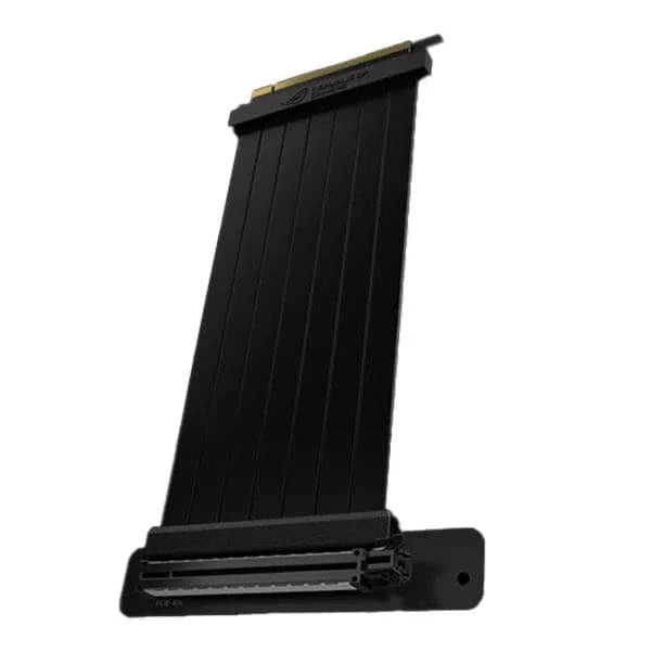 ASUS RS200 ROG Strix Riser Cable PCI-E 3.0 x16 High Speed Flexible Extender Card Extension Port 90 Degree Adapter (240 mm)
