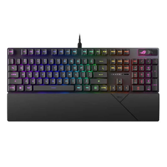 ASUS ROG Strix Scope II RX Wired Mechanical Full Size Gaming Keyboard (Red Switches) ( Black )
