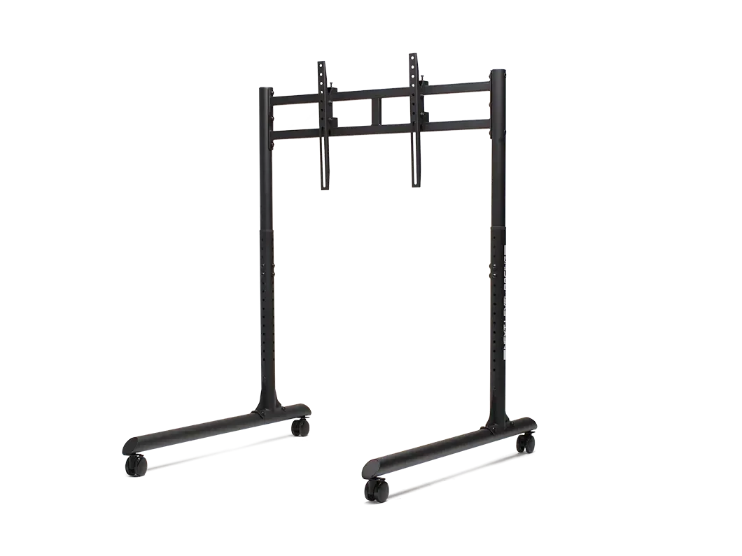 NLR Round Tube Freestanding Single Monitor Stand