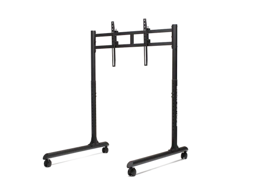 NLR Round Tube Freestanding Single Monitor Stand