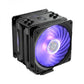 COOLER MASTER Hyper 212 RGB Black Edition Single Tower CPU Air Cooler (Black)