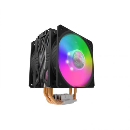 COOLER MASTER Hyper 212 Turbo ARGB Single Tower CPU Air Cooler (Black)