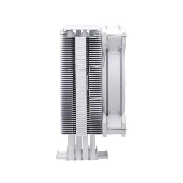 COOLER MASTER Hyper 212 Halo ARGB Single Tower CPU Air Cooler (White)