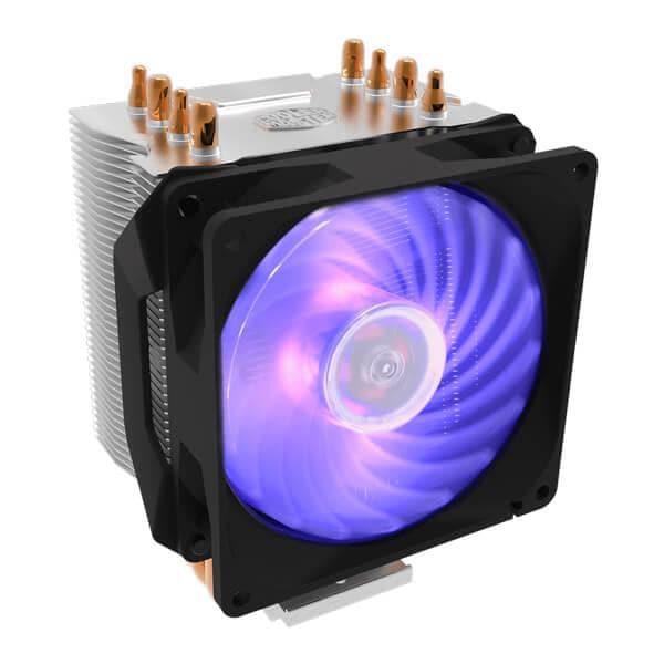 COOLER MASTER Hyper H410R RGB Single Tower Air Cooler (Black)