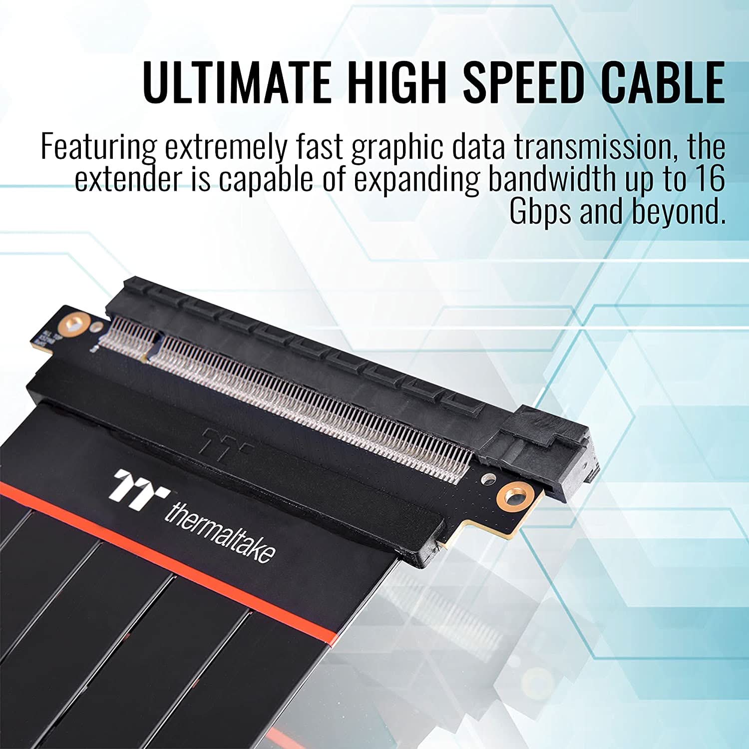 THERMALTAKE PREMIUM X16 PCI-E 4.0 EXTENDER 300MM