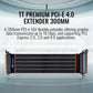 THERMALTAKE PREMIUM X16 PCI-E 4.0 EXTENDER 300MM