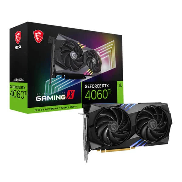 MSI GeForce RTX 4060 Ti Gaming X 16GB Nvidia Graphic Card