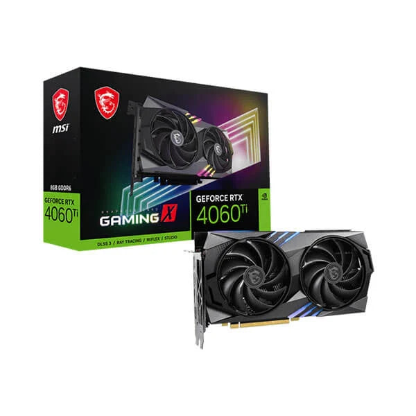MSI GeForce RTX 4060 Ti Gaming X 8GB Nvidia Graphic Card