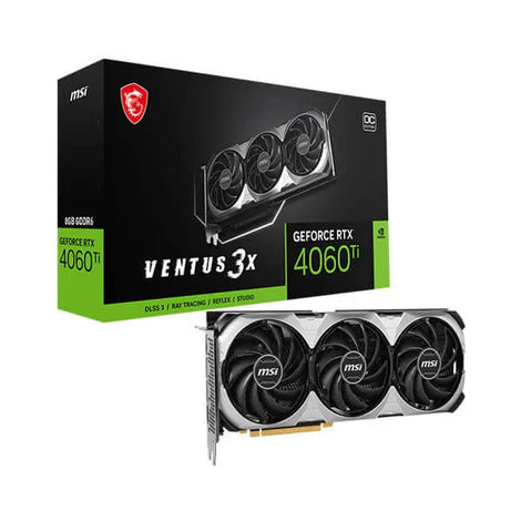 MSI GeForce RTX 4060 Ti Ventus 3X OC 8GB Nvidia Graphic Card