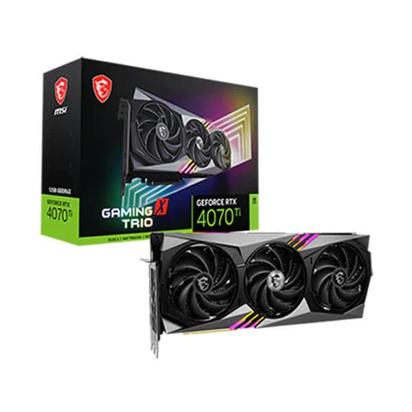MSI GeForce RTX 4070 Ti Gaming X Trio 12GB Nvidia Graphic Card