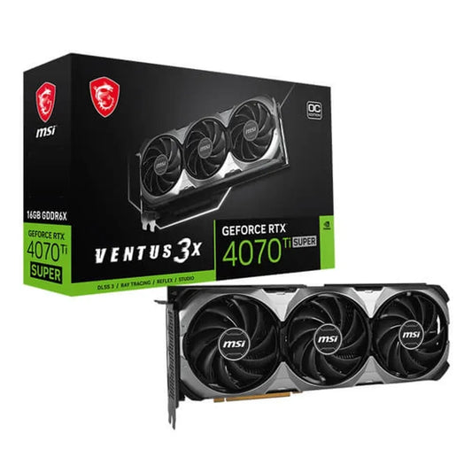 MSI GeForce RTX 4070 Ti Super Ventus 3X OC 16GB Nvidia Graphic Card