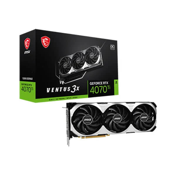MSI GeForce RTX 4070 Ti Ventus 3X OC 12GB Nvidia Graphic Card