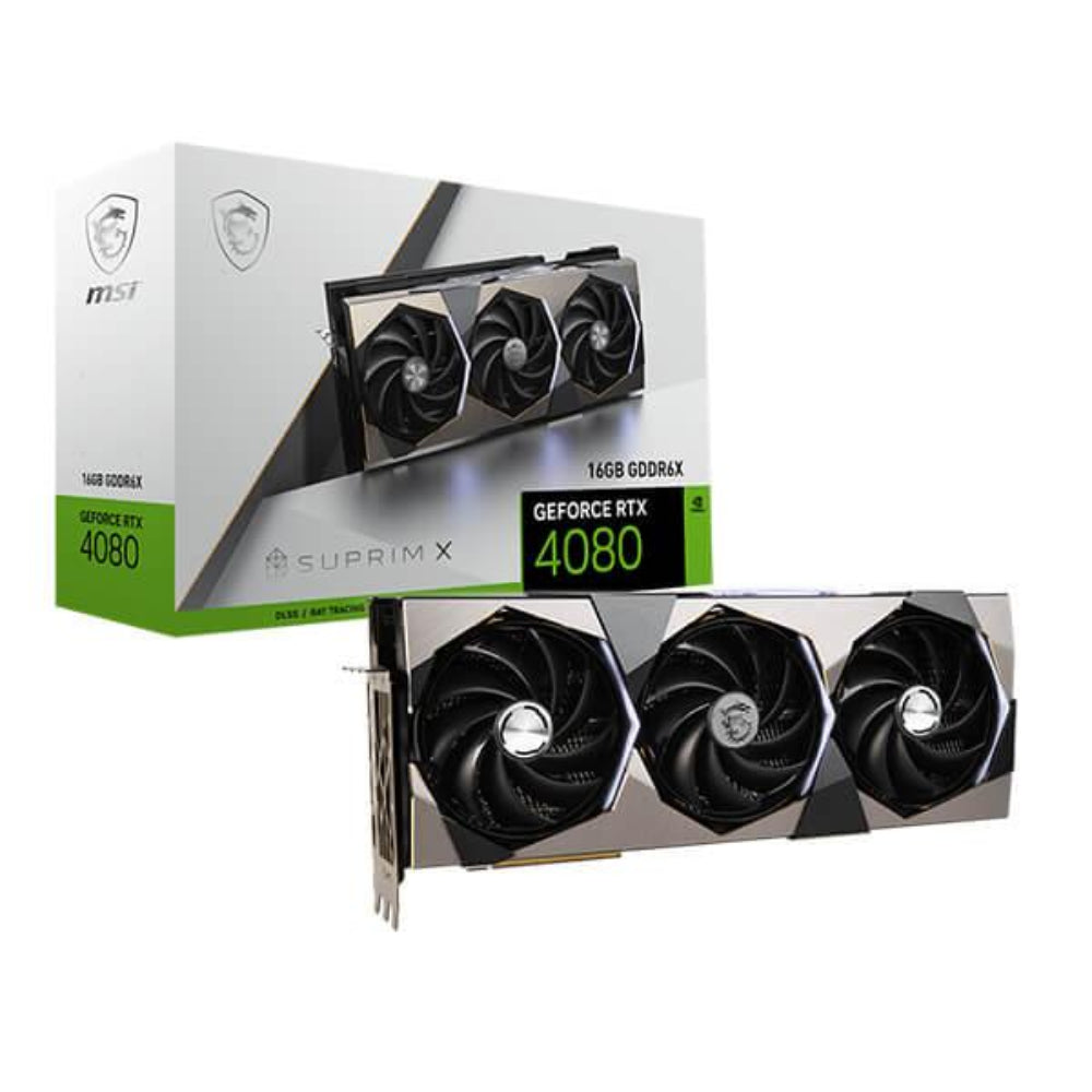 MSI GeForce RTX 4080 Suprim X 16GB Nvidia Graphic Card