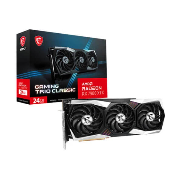MSI Radeon RX 7900 XTX Gaming Trio Classic 24GB AMD Graphic Card