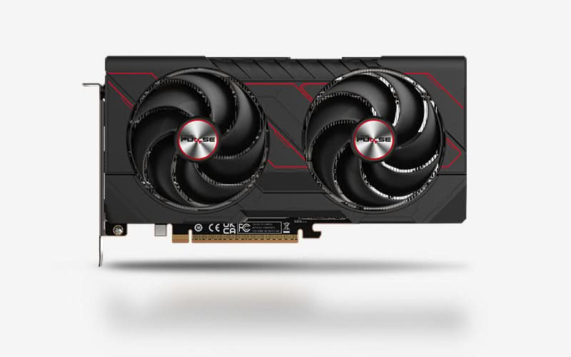 SAPPHIRE RX 9060 XT 16GB GDDR6 PULSE GAMING OC RADEON GRAPHICS CARD