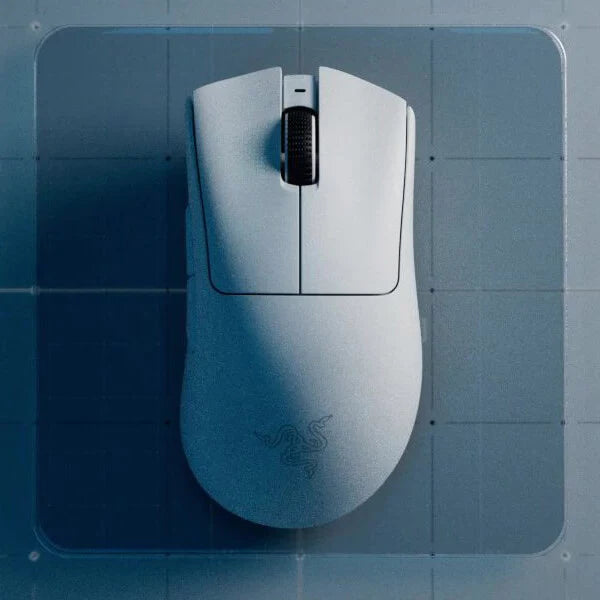 RAZER DeathAdder V3 Pro Wireless Ergonomic Gaming Mouse ( RZ01-04630200-R3A1 ) ( 30000DPI / 5 Macro Button ) ( White )