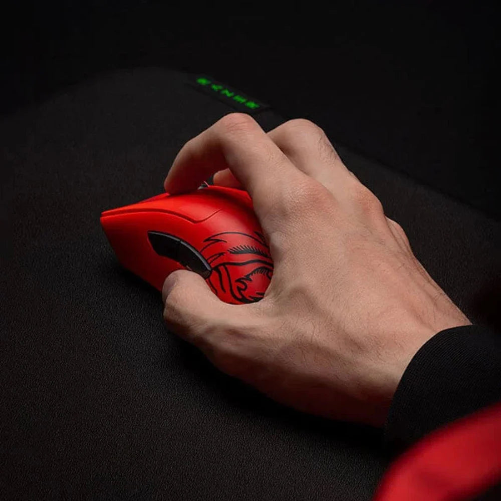 RAZER DeathAdder V3 Pro Wireless Ergonomic Gaming Mouse ( RZ01-04630400-R3M1 ) ( 6400DPI ) (Faker Edition)
