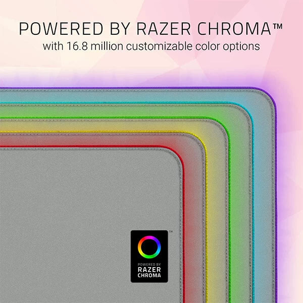 RAZER Goliathus Chroma RGB Quartz Soft Extended Gaming Mousepad