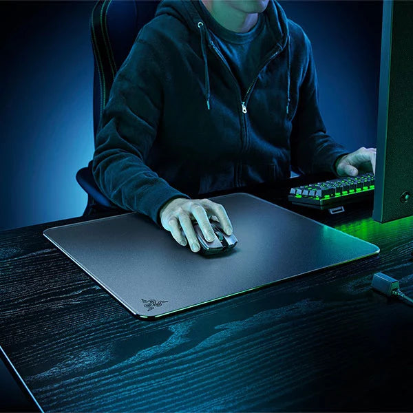 RAZER Atlas Tempered Glass Large Black Mousepad