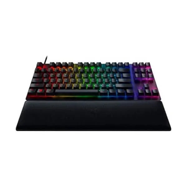 RAZER Huntsman V2 TKL Mechanical Wired Gaming Keyboard ( black ) ( Razer Switches - Clicky Optical Purple Switch ) ( RZ03-03940300-R3M1 )