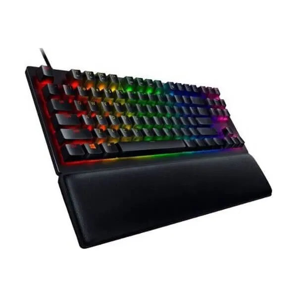RAZER Huntsman V2 TKL Mechanical Wired Gaming Keyboard ( black ) ( Razer Switches - Clicky Optical Purple Switch ) ( RZ03-03940300-R3M1 )
