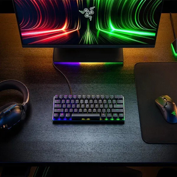 RAZER Huntsman Mini 60% RGB Analog Optical Gaming Keyboard (Black)