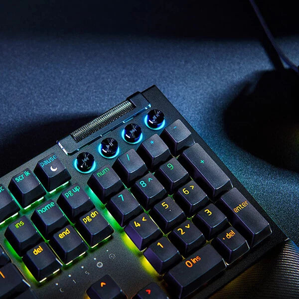 RAZER BlackWidow V4 RGB Mechanical Full Size Wired Gaming Keyboard ( Yellow Switch )