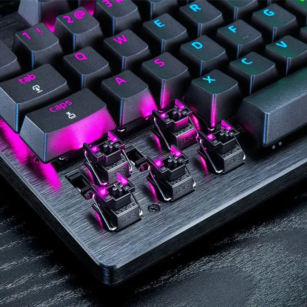 RAZER Huntsman V3 Pro Tenkeyless RGB Analog Optical Wired Gaming Keyboard ( Analog Switches )