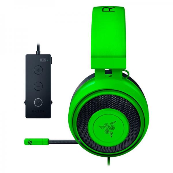 RAZER kraken Tournament Edition 3.5mm Stereo Gaming Headphone ( Green ) ( Pc / Mobile / Mac / Xbox )